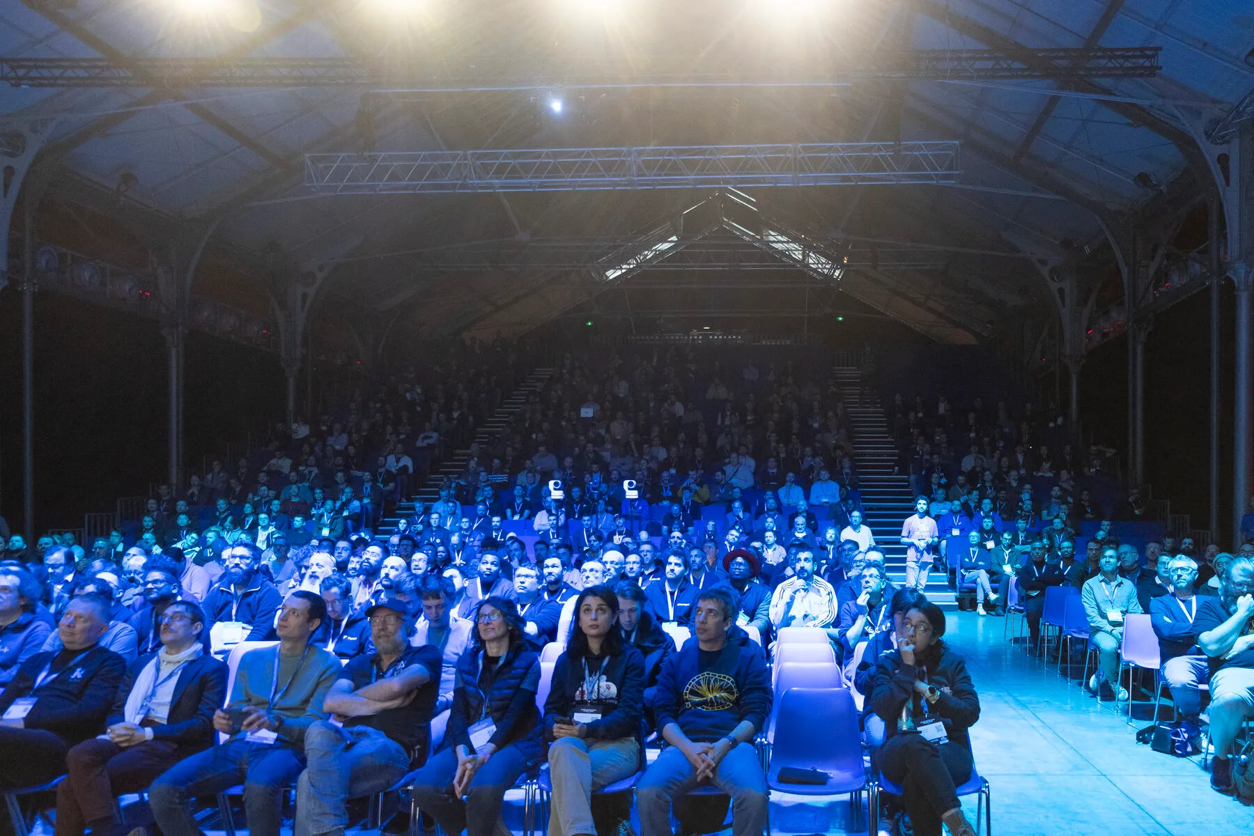 Auditorium pendant une conférence à Cloud Native Days France 2026