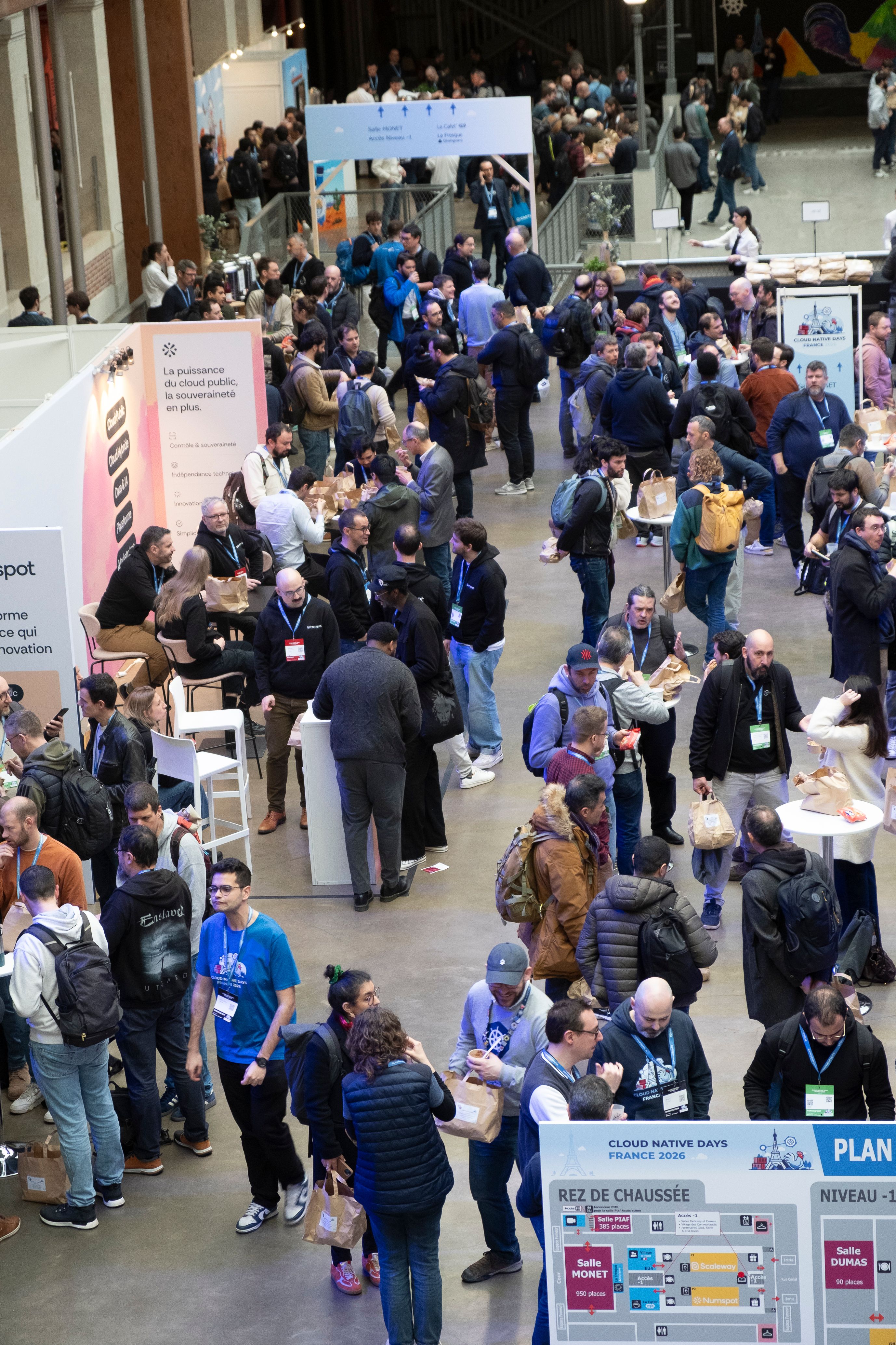 Partner booth at Cloud Native Days France 2026